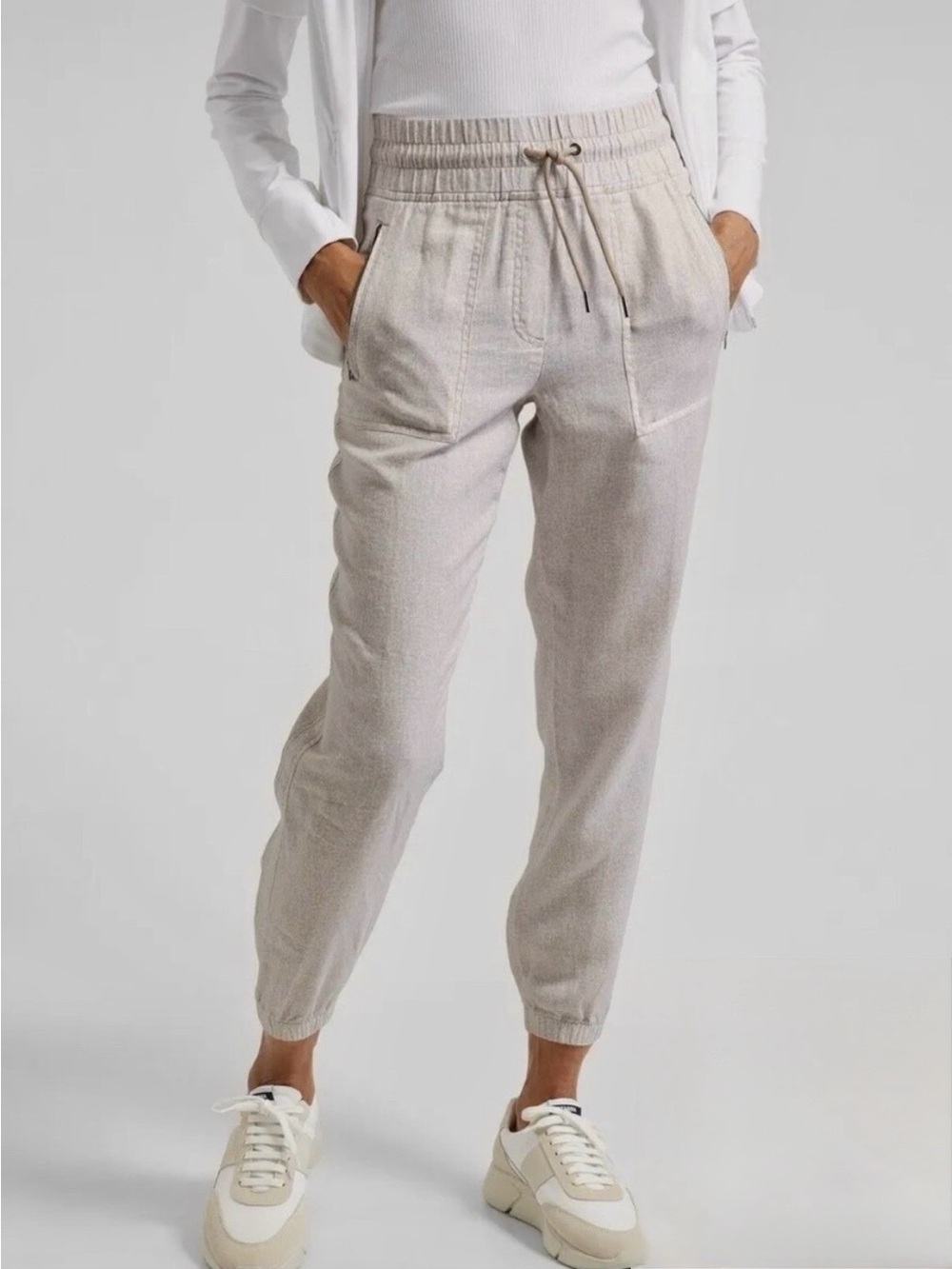 Athleta Cabo Linen Jogger